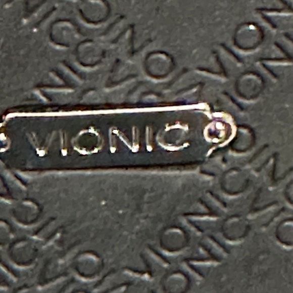 Vionic Black Orthotic Suede & Snake Ankle Boots Size 9 - Picture 12 of 12